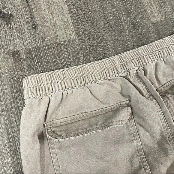 LOVE, FIRE wide leg women’s cargo pants kakis size 15 stretch waist - Picture 8 of 8